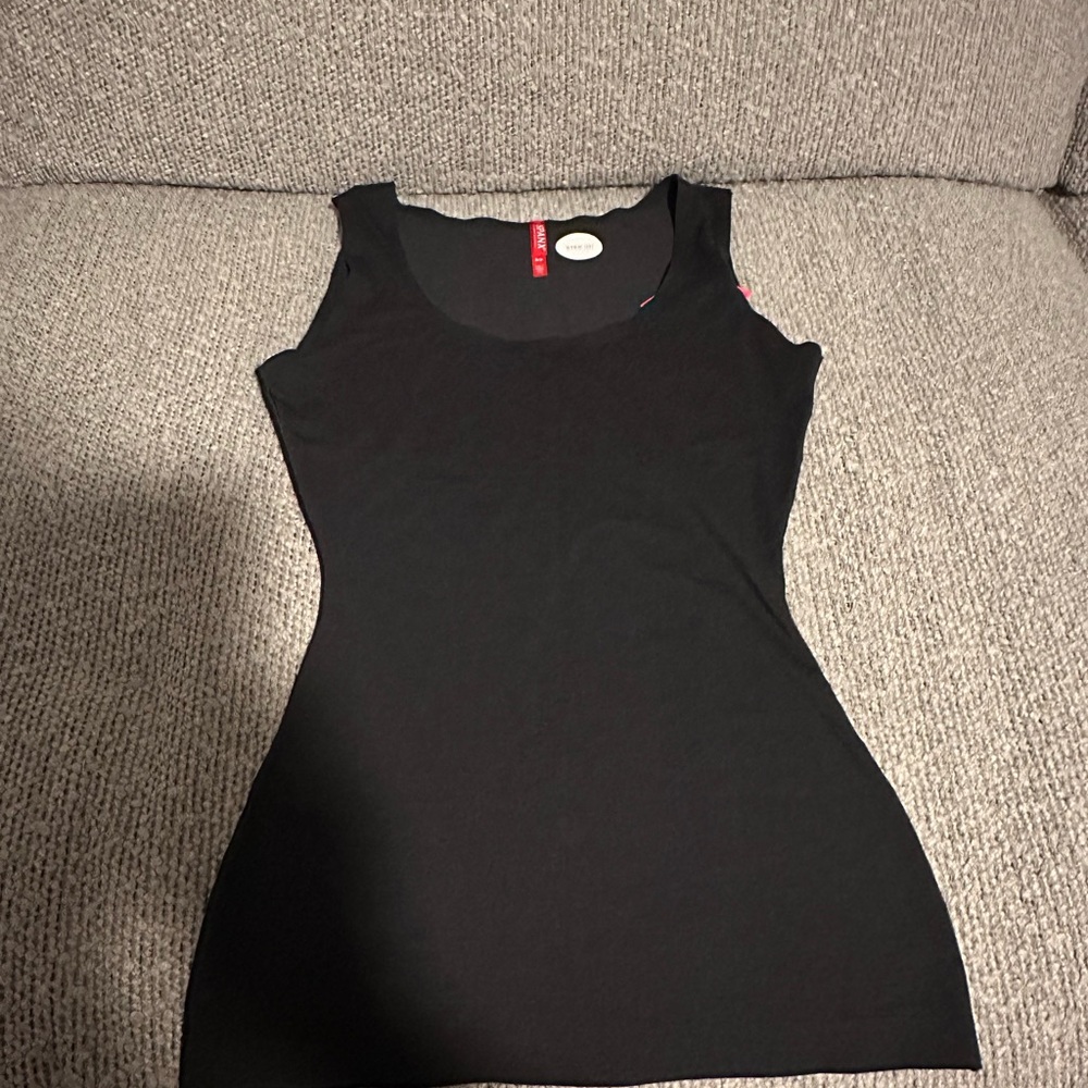 Spanx thinstincts tank Black Sleeveless Top